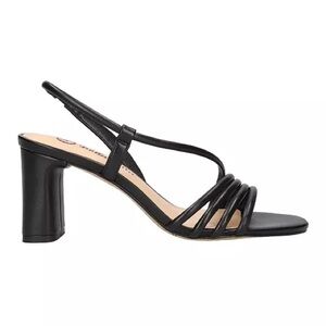 Bella Vita Zariah Black Strappy Sandal - WW but fits like M or W